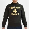 フリーホイーラーズ (FREEWHEELERS) -RILEY 4 PORT- ATHLETIC SWEAT SHIRT 1920~1930s COMFORTABLE RIB KNIT TRIMMED SWEAT SHIRT 長袖プリントスウェットシャツ 2434004