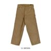 オアスロウ (orSlow) DAD’S FIT PAINTER PANTS BROWN, ARMY GREEN ペインターパンツ ワークパンツ 01-5328 53.BROWN