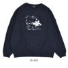 マーブルシュッド (marble SUD) Minami×raicho LONG SWEAT 長袖プリントトレーナー スウェット エビスミナミちゃん×ライチョウ ライチョウ保護スクラムプロジェクト 長野県 01FS003100 59.NVY