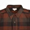 フリーホイーラーズ (FREEWHEELERS) -BaldyGus- MECHANIC SHIRT 1930s STYLE WORK CLOTHING 長袖チェックネルシャツ 2433006
