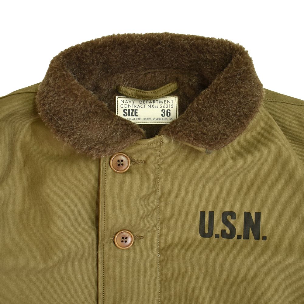 コリンボ (COLIMBO) OBSERVER JKT. -1ST (TYPE N-1) -左胸 U.S.N.PRINT- デッキジャケット アウター コート ZZ-0168