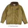 コリンボ (COLIMBO) OBSERVER JKT. -1ST (TYPE N-1) -左胸 U.S.N.PRINT- デッキジャケット アウター コート ZZ-0168 01.Dead Grass Green