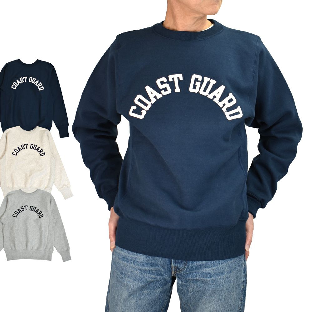 ウエアハウス (WAREHOUSE) Lot 483 COAST GUARD 長袖プリント 