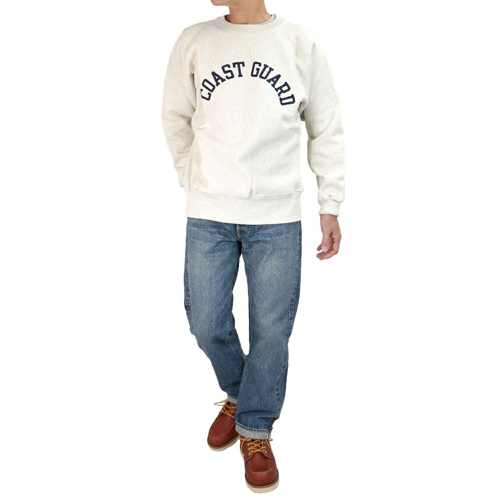 ウエアハウス (WAREHOUSE) Lot 483 COAST GUARD 長袖プリント 