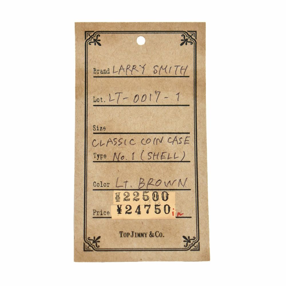 ラリースミス (LARRY SMITH) CLASSIC COIN CASE No.1 (SHELL) コンチョ 
