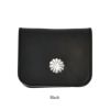 ラリースミス (LARRY SMITH) CLASSIC COIN CASE No.1 (SHELL) コンチョ付きレザーコインケース LT-0017-1 Black