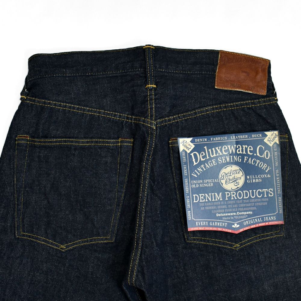 デラックスウエア (DELUXEWARE) VINTAGE TAPERED STRAIGHT 1953XX-SF [ONE WASH] ジーンズ ジーパン デニムパンツ ワンウォッシュ