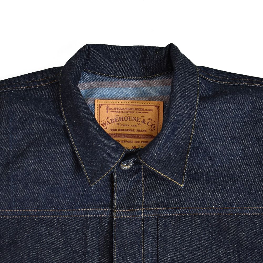 ウエアハウス (WAREHOUSE) Lot S2001XX(2000XX) WITH BLANKET デニムジャケット ジージャン 大戦モデル ブランケット付き S2001XX