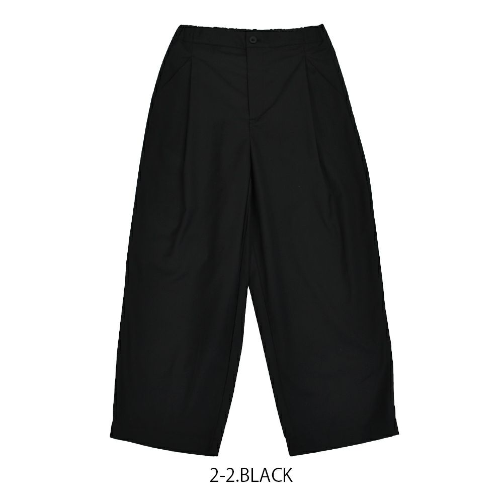 ブリスバンチ (Bliss bunch) タックワイドパンツ オケージョン 入学式 卒業式 入園式 卒園式 K751-239 2-2.BLACK