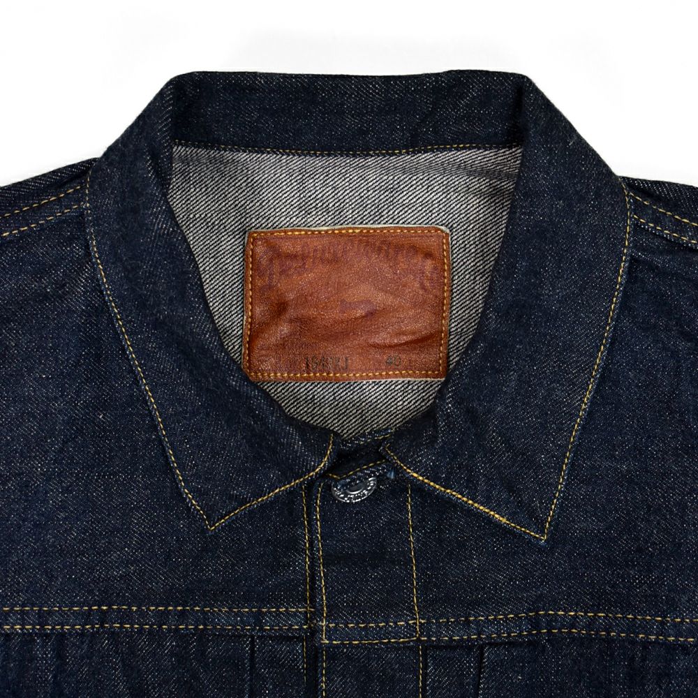 デラックスウエア (DELUXEWARE) VINTAGE FIRST JACKET ワンウォッシュ 