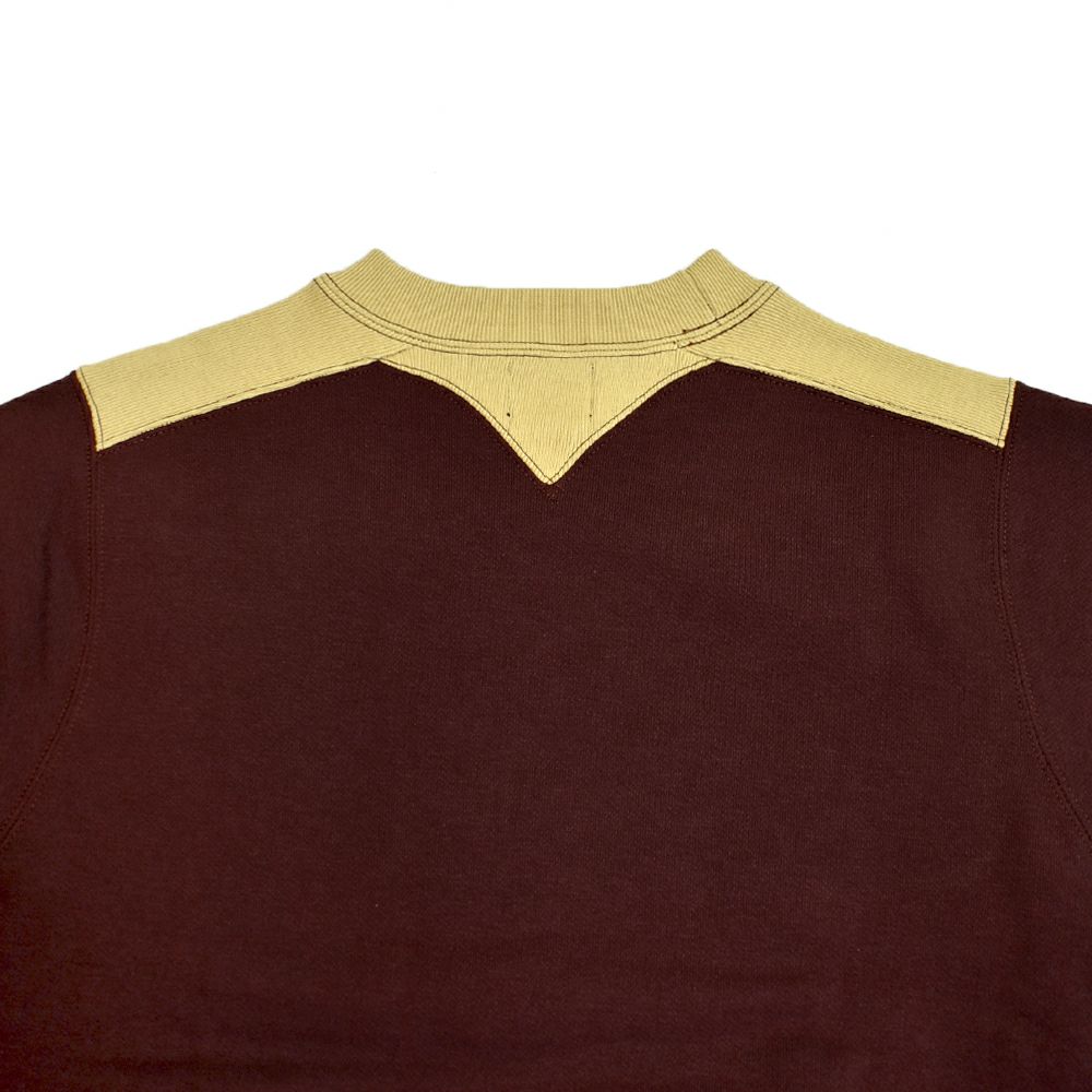 フリーホイーラーズ (FREEWHEELERS) -USAAF 90TH BG 320TH BSQ JOLLY ROGER- ATHLETIC SWEAT SHIRT 1920~1930s COMFORTABLE RIB KNIT TRIMMED SWEAT SHIRT 長袖トレーナー プリントスウェットシャツ 2434011