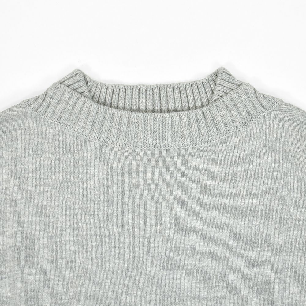 マオメイド (MAOMADE) 着回し力 バツグン 異ゲージリブ プルオーバー 長袖コットンニット 511105