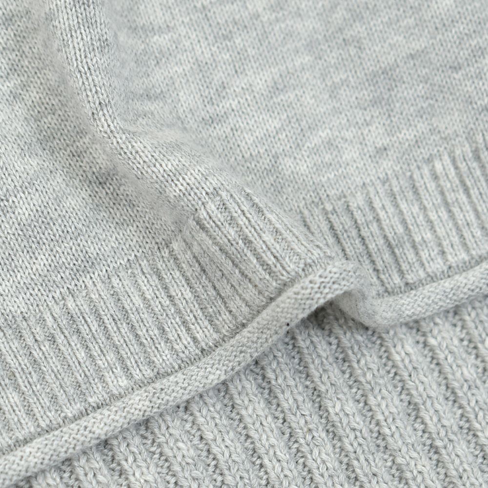 マオメイド (MAOMADE) 着回し力 バツグン 異ゲージリブ プルオーバー 長袖コットンニット 511105