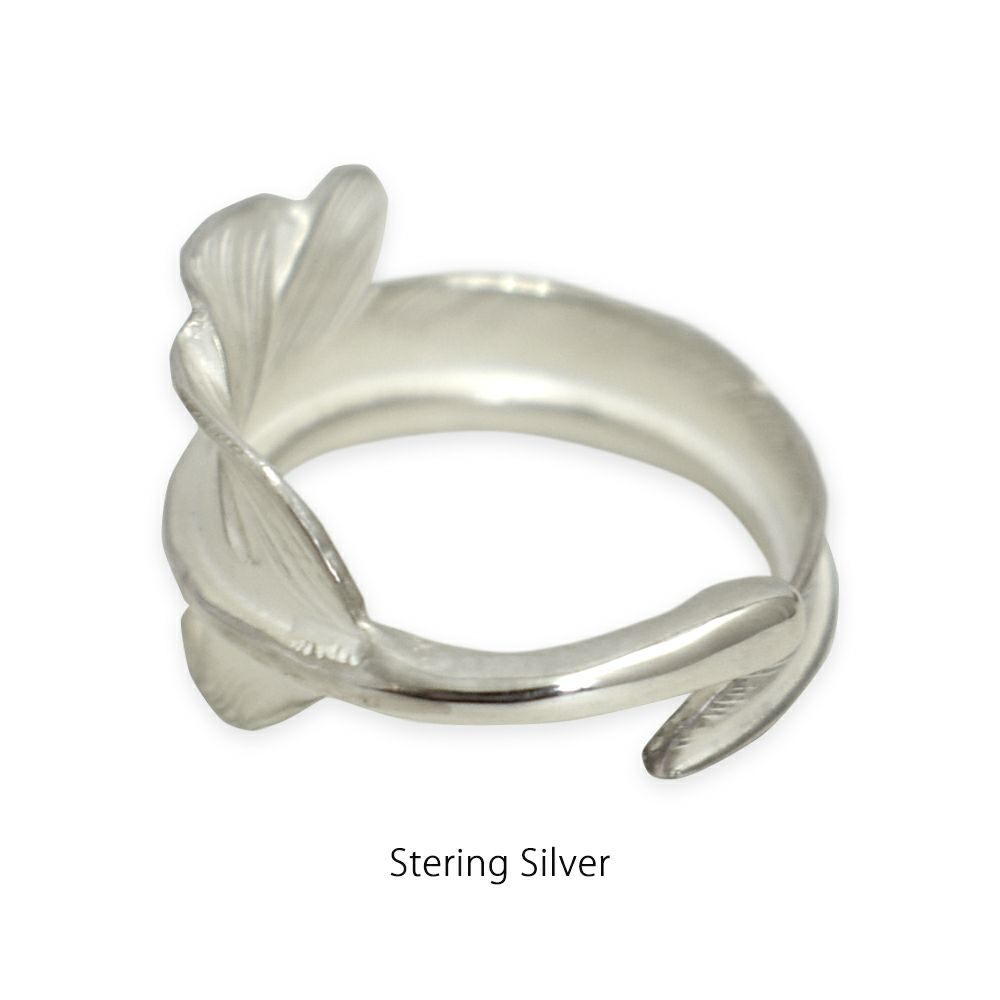 ラリースミス (LARRY SMITH) KAZEKIRI FEATHER RING No. 20 リング 指輪 シルバーアクセサリー EFRG-0020 Stering Silver