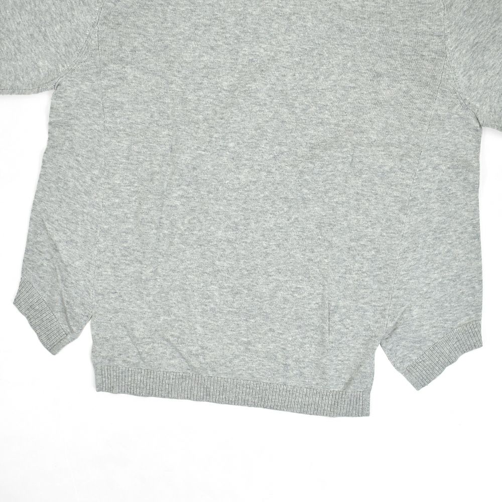 マオメイド (MAOMADE) BACK スリット ほんのり Aライン Vネック カーディガン コットンカーディガン 511108