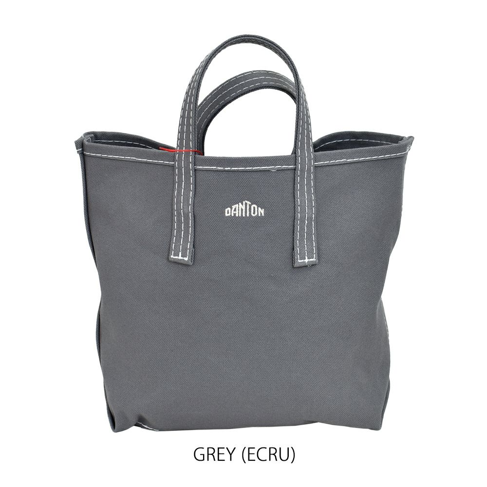 ダントン (DANTON) VOSGES MOYEN COTTON CANVAS TOTE BAG キャンバストートバッグ GREY(ECRU)