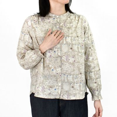 ケレン(KELEN) -UTA- 2WAY TUCK DESIGN TOPS 半袖シャツ