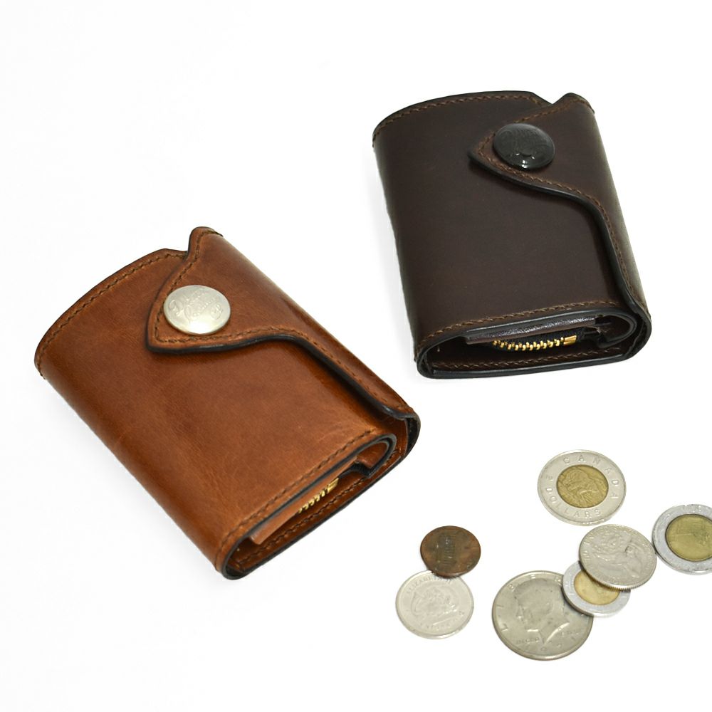 デラックスウエア (DELUXEWARE) THREEFOLD WALLET 二つ折り財布 レザーウォレット DLW-005