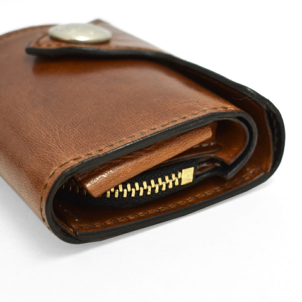 デラックスウエア (DELUXEWARE) THREEFOLD WALLET 二つ折り財布 レザーウォレット DLW-005