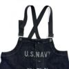 コリンボ (COLIMBO) OLD MIDSHIPMEN'S BIB OVERRALL =CUSTOM= -NAMELESS NAVAL PERSONNEL- オールドシップメンズビブオーバーオール デニムオーバーオール つなぎ ZZ-0221