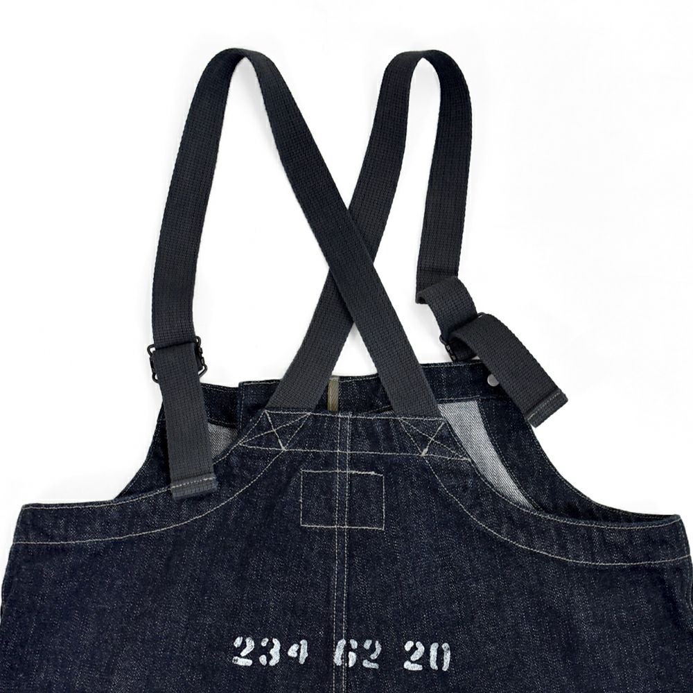 コリンボ (COLIMBO) OLD MIDSHIPMEN'S BIB OVERRALL =CUSTOM= -NAMELESS NAVAL PERSONNEL- オールドシップメンズビブオーバーオール デニムオーバーオール つなぎ ZZ-0221
