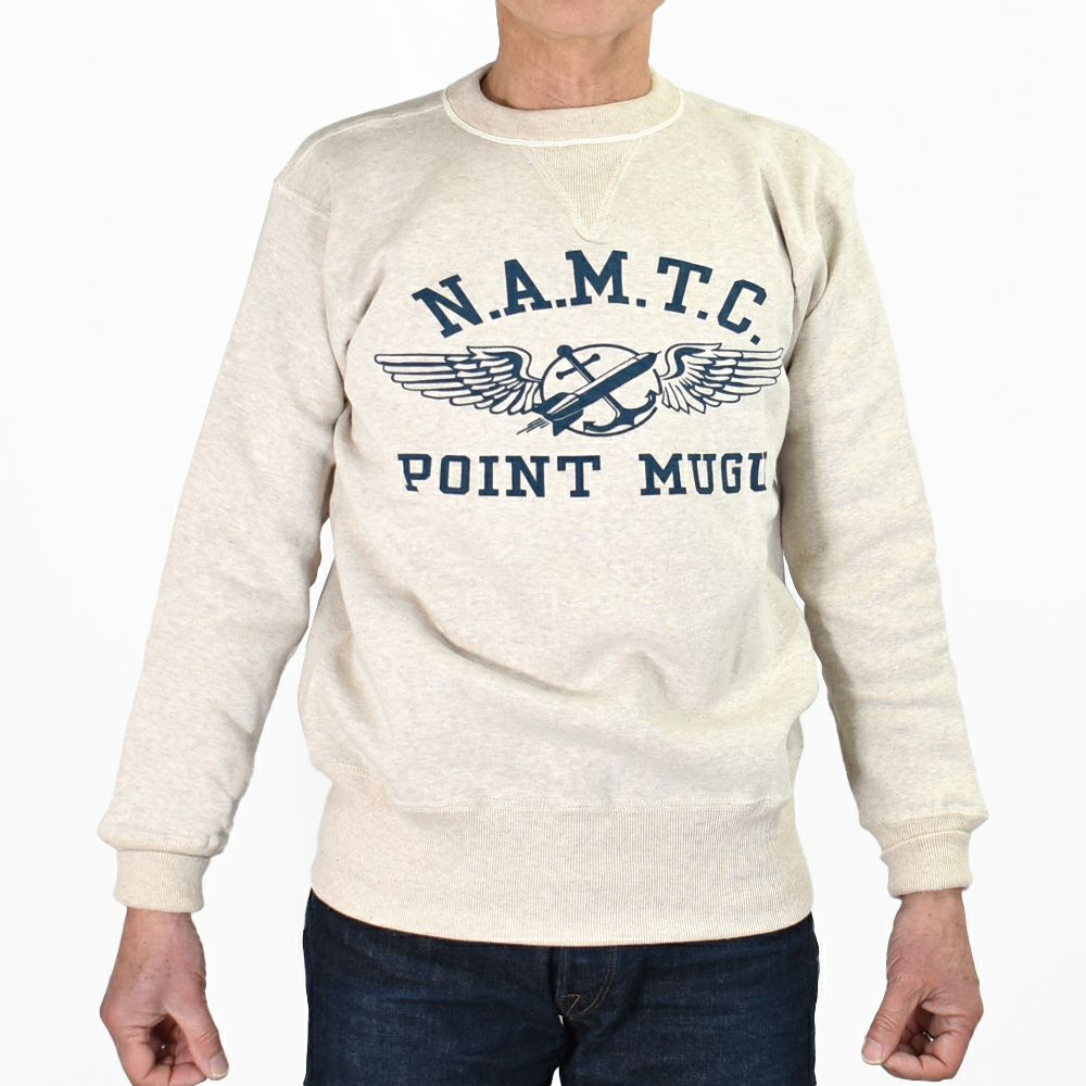ウエアハウス (WAREHOUSE) Lot 403 N.A.M.T.C 長袖プリントトレーナー スウェットシャツ 403