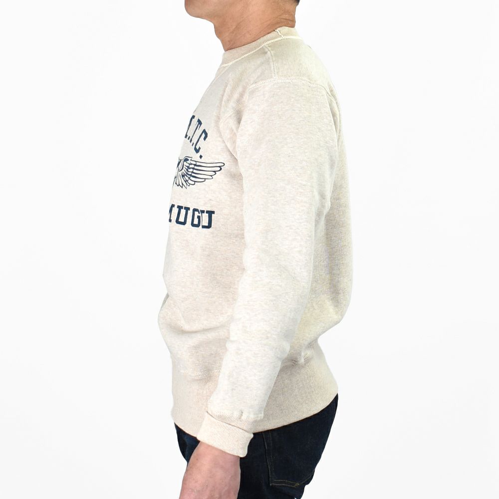 ウエアハウス (WAREHOUSE) Lot 403 N.A.M.T.C 長袖プリントトレーナー スウェットシャツ 403