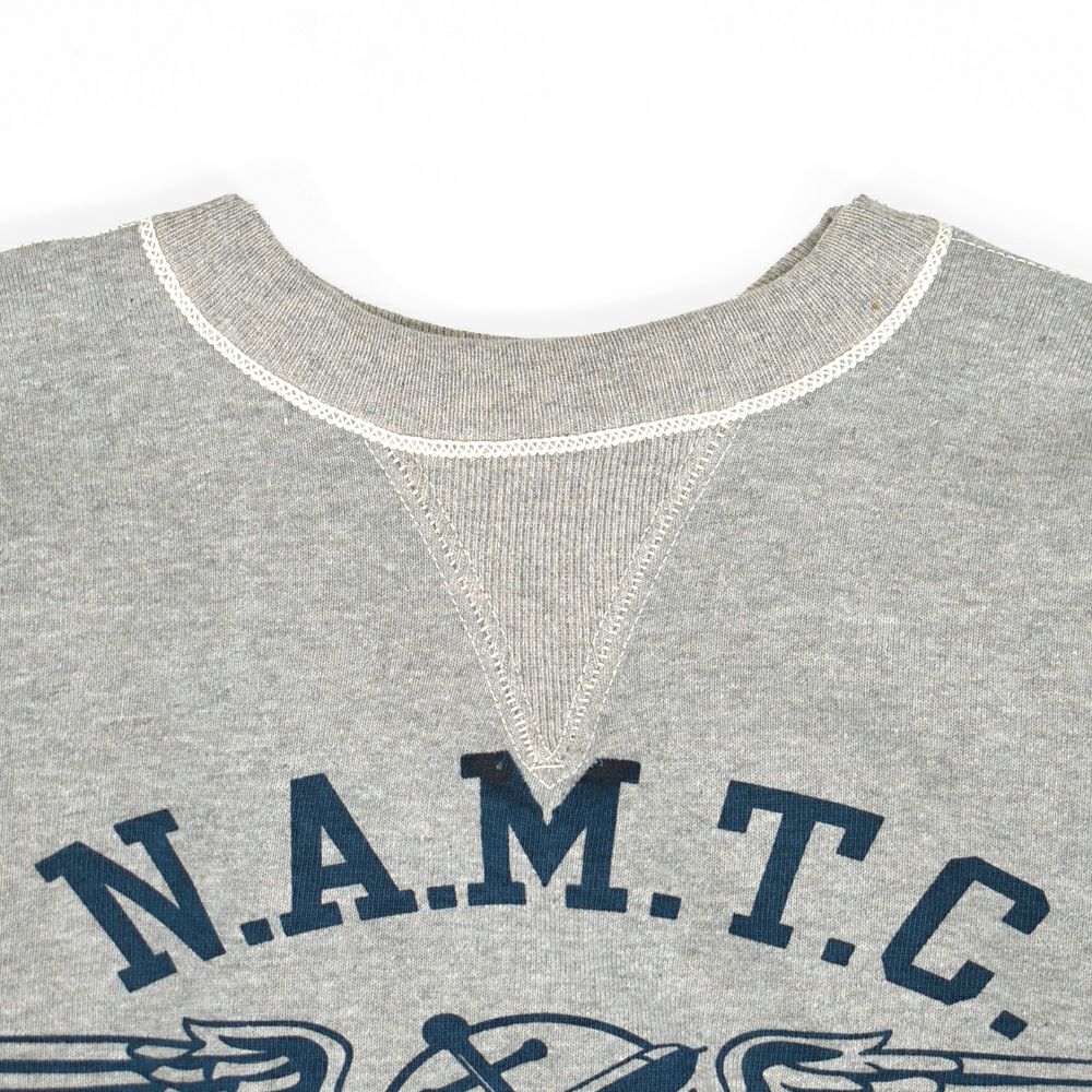 ウエアハウス (WAREHOUSE) Lot 403 N.A.M.T.C 長袖プリントトレーナー スウェットシャツ 403