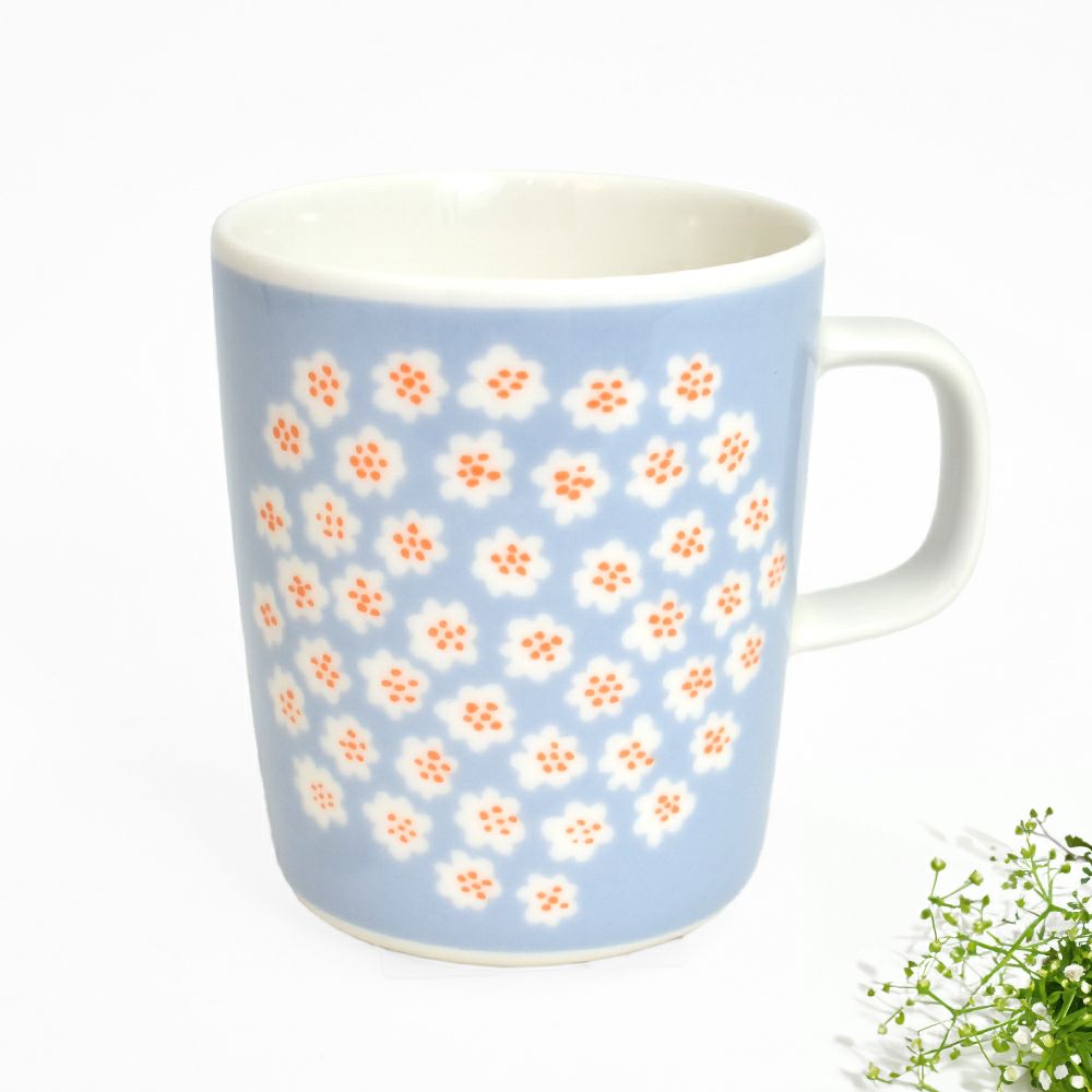 マリメッコ (marimekko) 【日本限定】Puketti マグカップ 250ml 食器 マグカップ プケッティ 花束 ギフト 52259-4-73808 52259473808