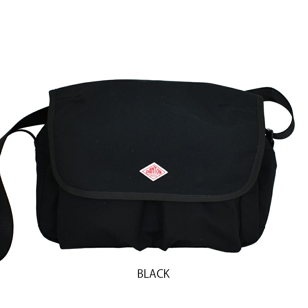 ダントン (DANTON) OBERKAMPF CANVAS SHOULDER BAG ショルダーバッグ BLACK
