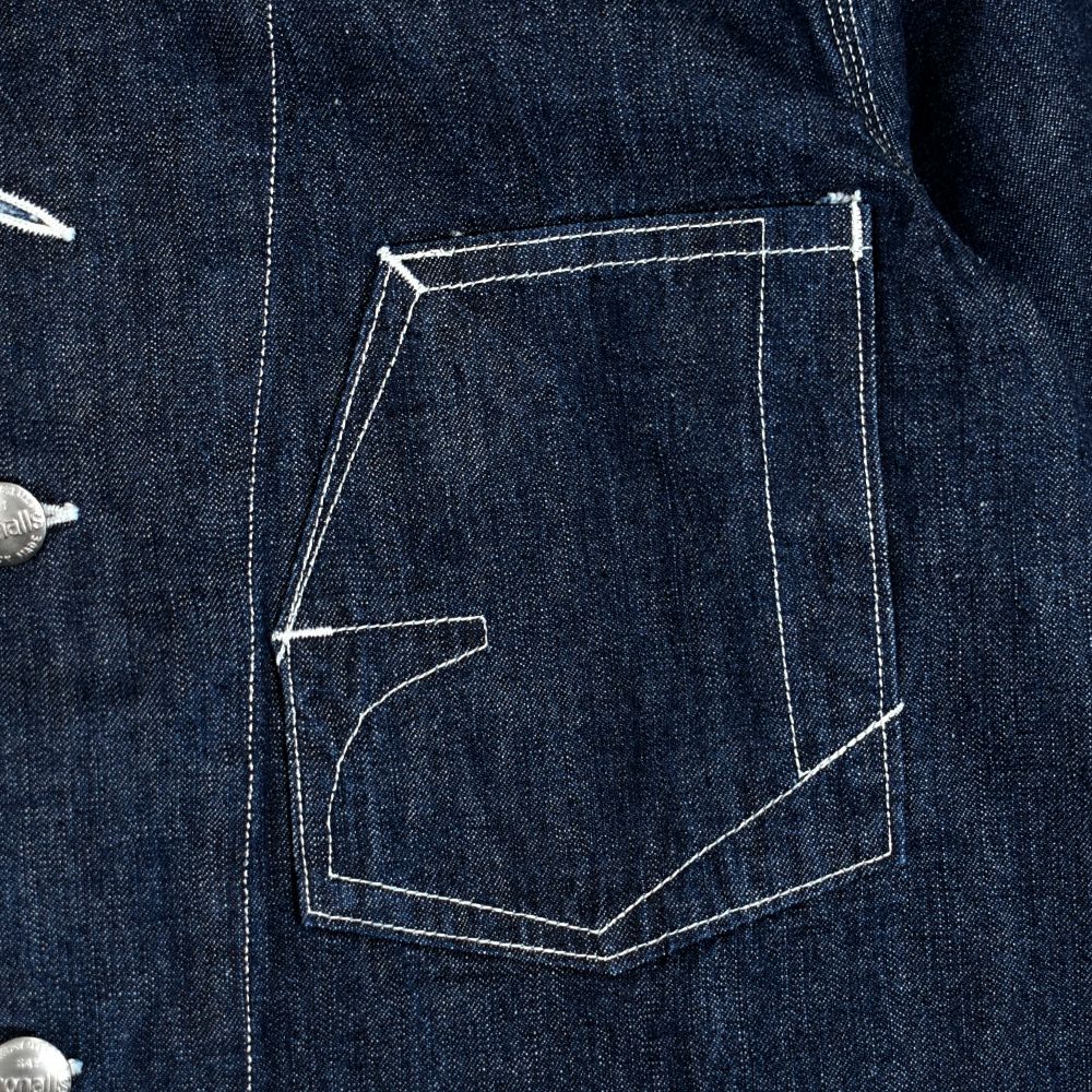 フリーホイーラーズ (FREEWHEELERS) -Lot 100 DENIM JAKET- 1920-1930s STYLE WORK CLOTHING Original 10oz Indigo Denim デニムジャケット アウター 2511001