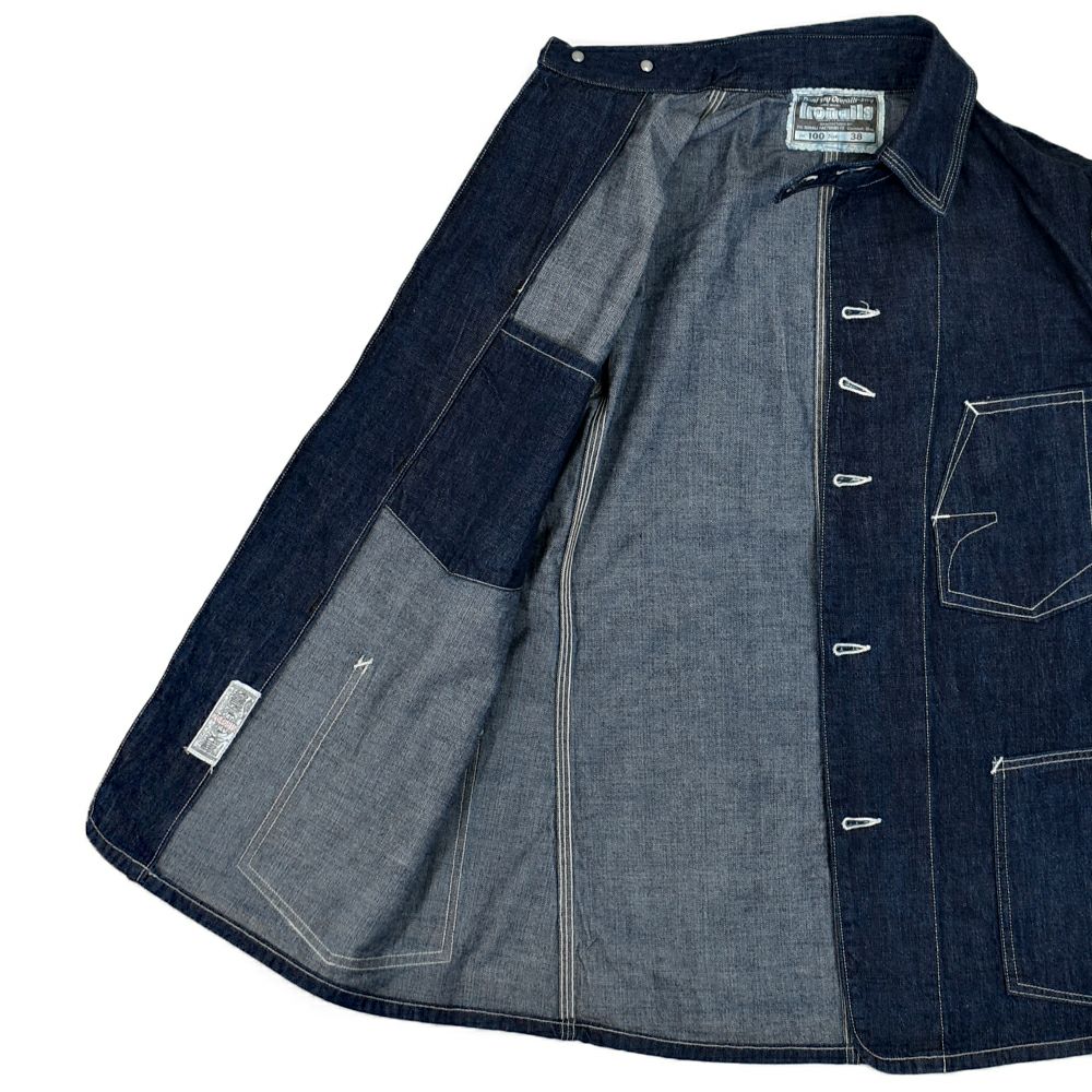 フリーホイーラーズ (FREEWHEELERS) -Lot 100 DENIM JAKET- 1920-1930s STYLE WORK CLOTHING Original 10oz Indigo Denim デニムジャケット アウター 2511001