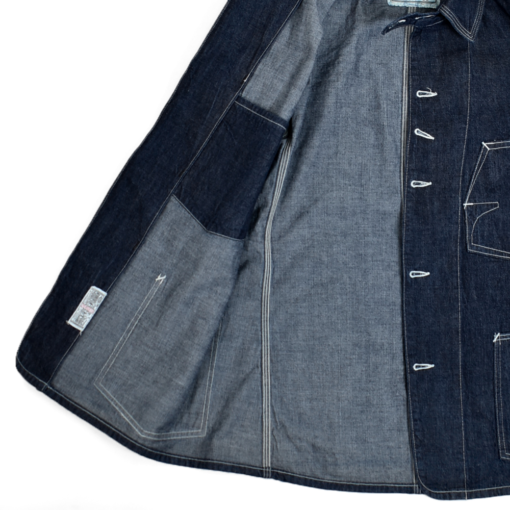 フリーホイーラーズ (FREEWHEELERS) -Lot 100 DENIM JAKET- 1920-1930s STYLE WORK CLOTHING Original 10oz Indigo Denim デニムジャケット アウター 2511001