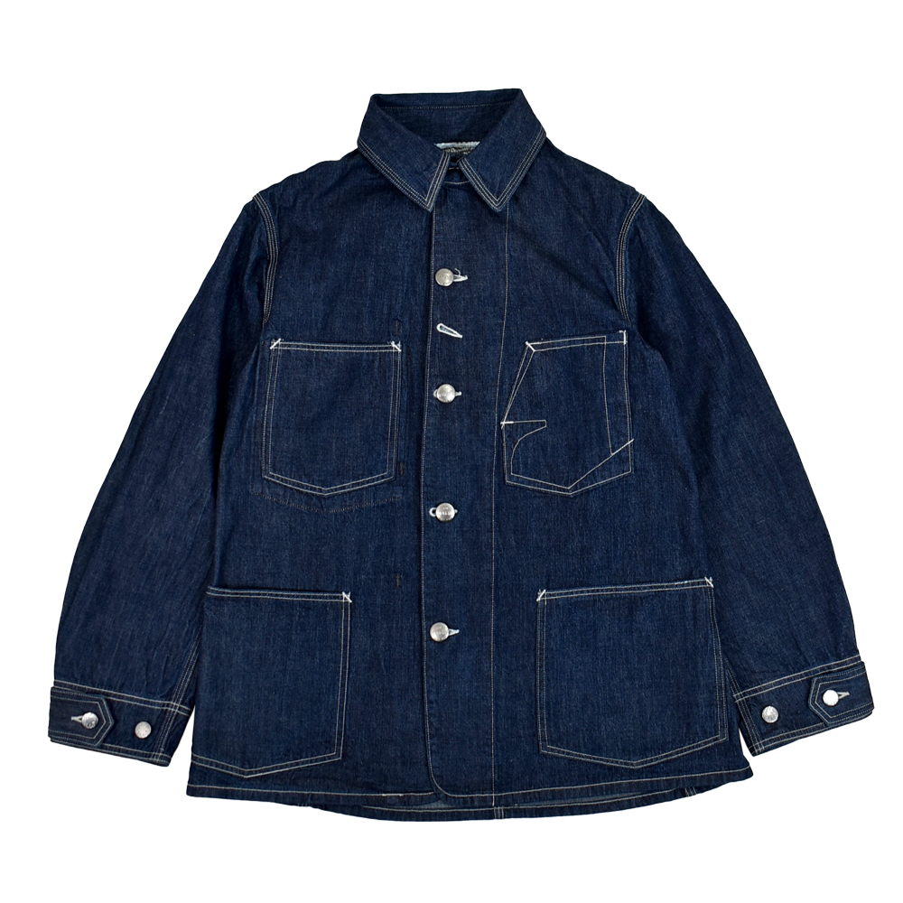 フリーホイーラーズ (FREEWHEELERS) -Lot 100 DENIM JAKET- 1920-1930s STYLE WORK CLOTHING Original 10oz Indigo Denim デニムジャケット アウター 2511001 10oz INDIGO DENIM