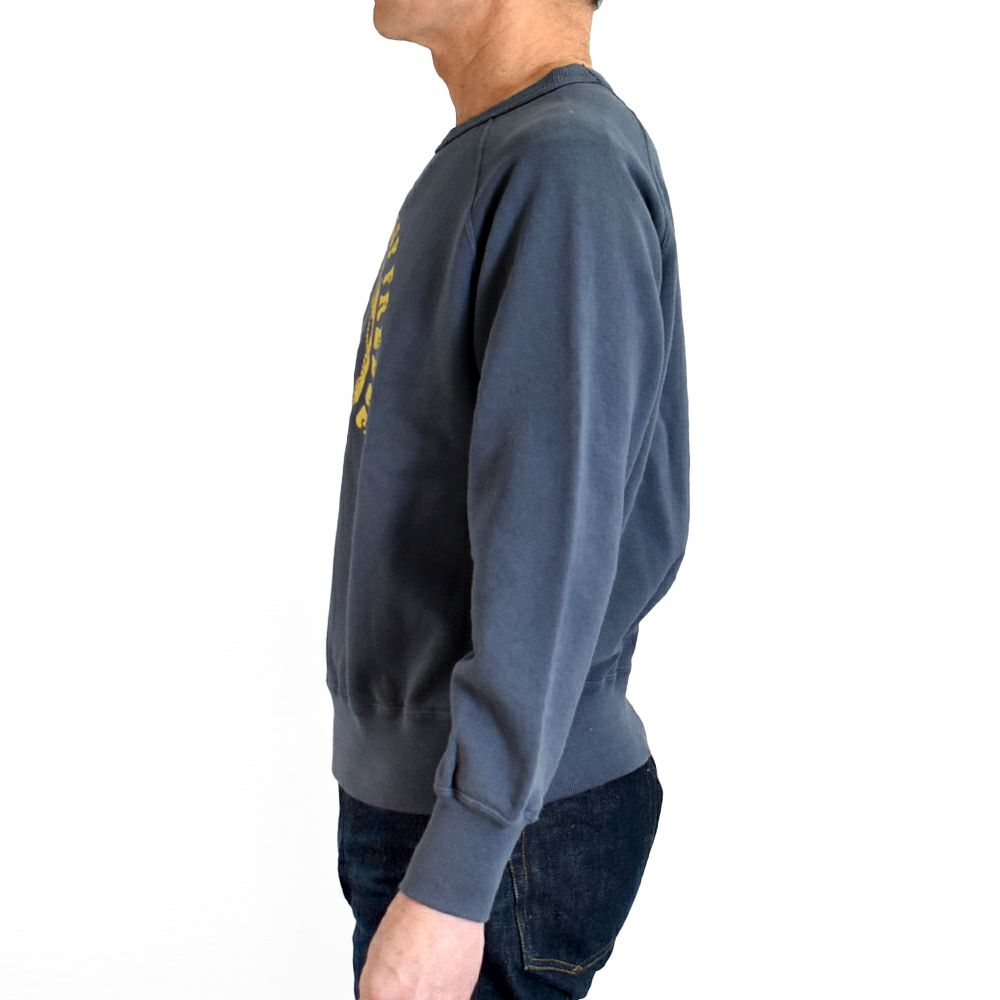 コリンボ (COLIMBO) LAGERGELD SWEAT RAGLAN SWEAT -O.D.F. 1977- ラガーフェルドラグランスウェット 長袖プリントスウェットシャツ ラグランスリーブスウェットシャツ ZA-0404