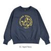 コリンボ (COLIMBO) LAGERGELD SWEAT RAGLAN SWEAT -O.D.F. 1977- ラガーフェルドラグランスウェット 長袖プリントスウェットシャツ ラグランスリーブスウェットシャツ ZA-0404 02.Aged Navy