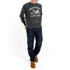 コリンボ (COLIMBO) LAGERGELD SWEAT RAGLAN SWEAT -EB-66 =BLINDIN' THE ENEMY=- ラガーフェルドラグランスウェット 長袖プリントスウェットシャツ ラグランスリーブスウェットシャツ ZA-0405