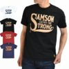 デラックスウエア (DELUXEWARE) SAMSON 半袖プリントTシャツ SDTS-2501