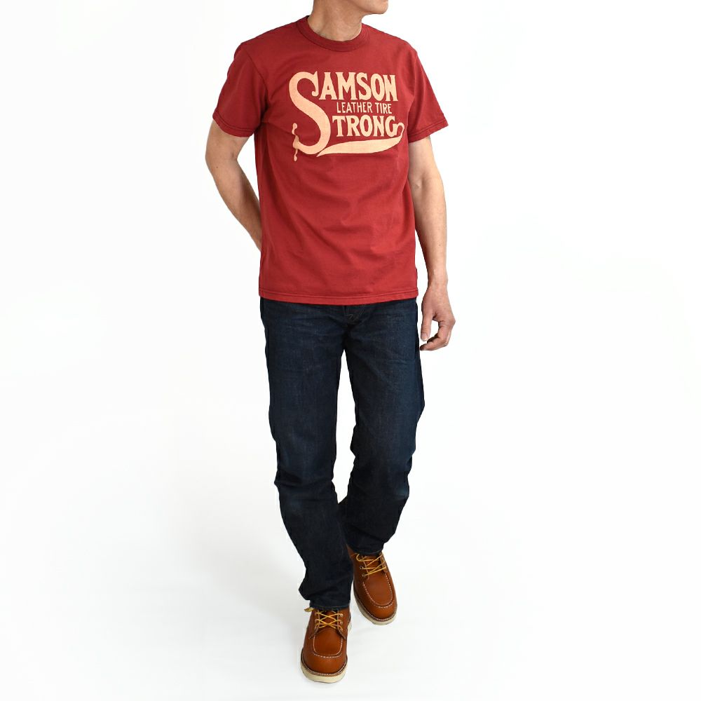 デラックスウエア (DELUXEWARE) SAMSON 半袖プリントTシャツ SDTS-2501