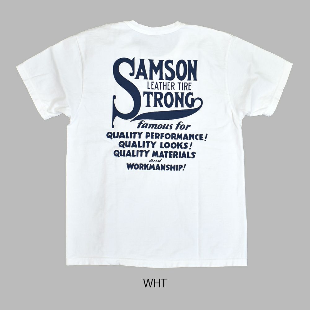 デラックスウエア (DELUXEWARE) SAMSON 半袖プリントTシャツ SDTS-2501