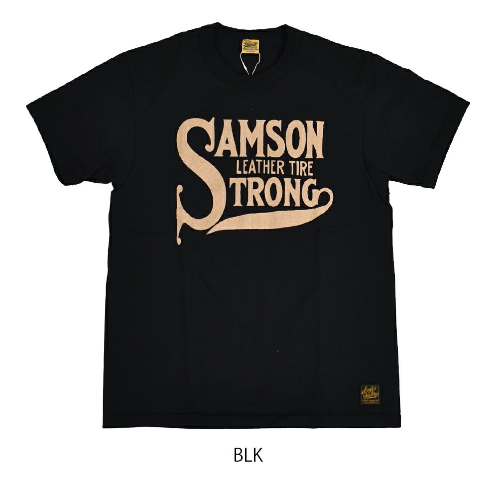 デラックスウエア (DELUXEWARE) SAMSON 半袖プリントTシャツ SDTS-2501 BLK