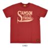 デラックスウエア (DELUXEWARE) SAMSON 半袖プリントTシャツ SDTS-2501 D.RED