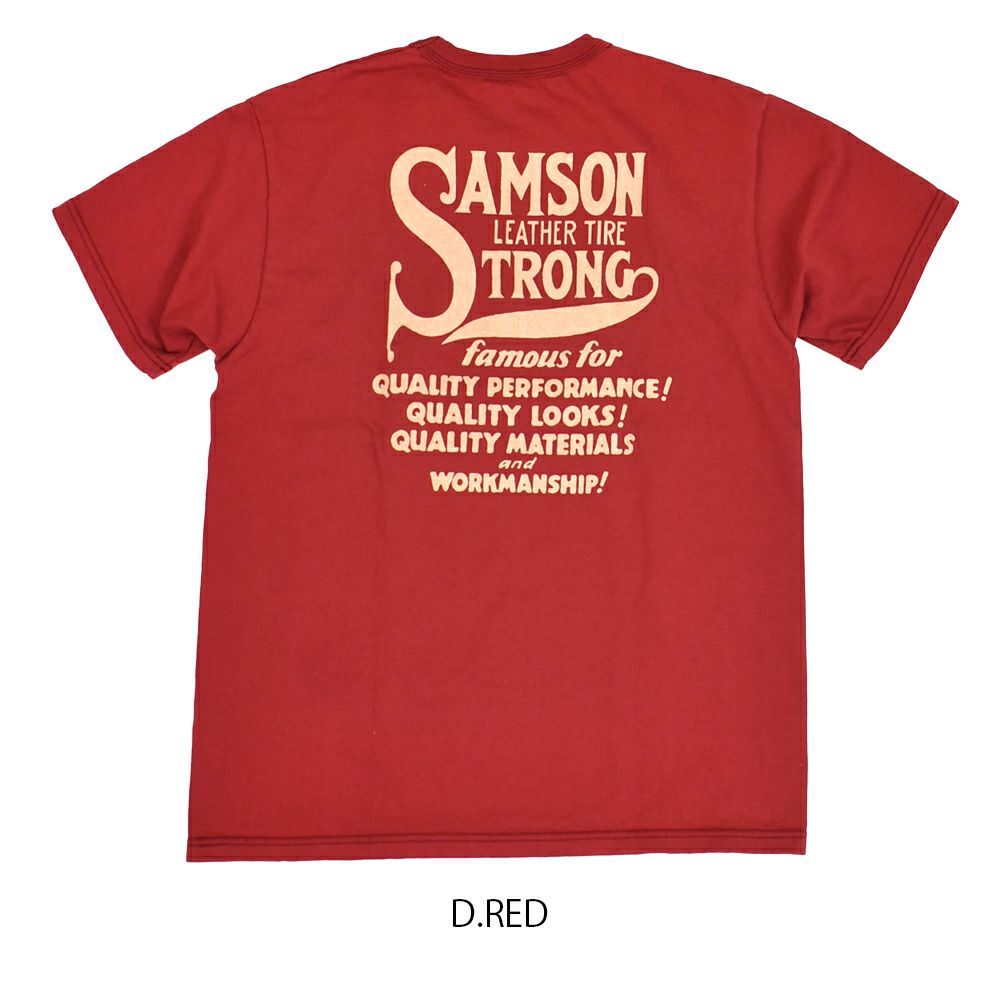 デラックスウエア (DELUXEWARE) SAMSON 半袖プリントTシャツ SDTS-2501