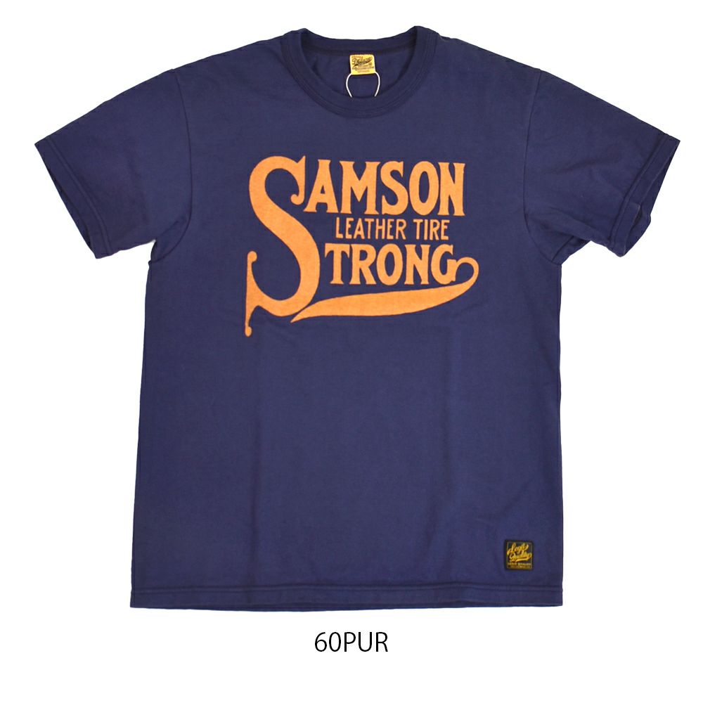 デラックスウエア (DELUXEWARE) SAMSON 半袖プリントTシャツ SDTS-2501 60PUR