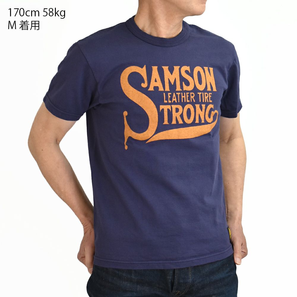 デラックスウエア (DELUXEWARE) SAMSON 半袖プリントTシャツ SDTS-2501