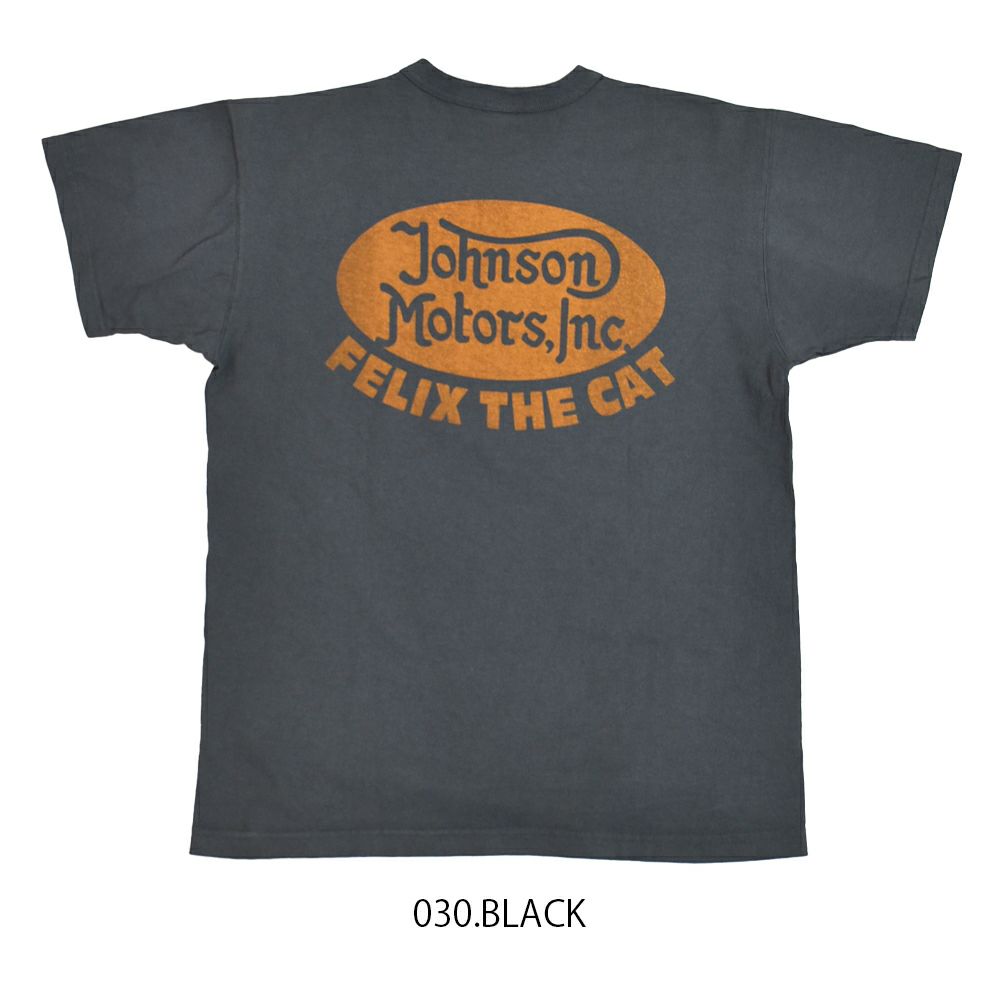 トイズマッコイ (TOYS McCOY) FELIX THE CAT TEE -JOHNSON MOTORS- 半袖プリントTシャツ FELIX THE CAT ポルシェ550スパイダー TMC2502