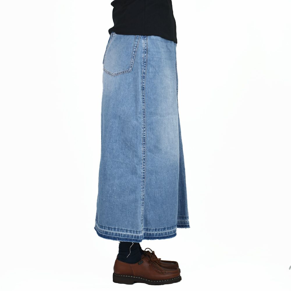 カフェッティ (Cafetty) リメイクスカート リメイクスカート デニムスカート ロングスカート CF-4059