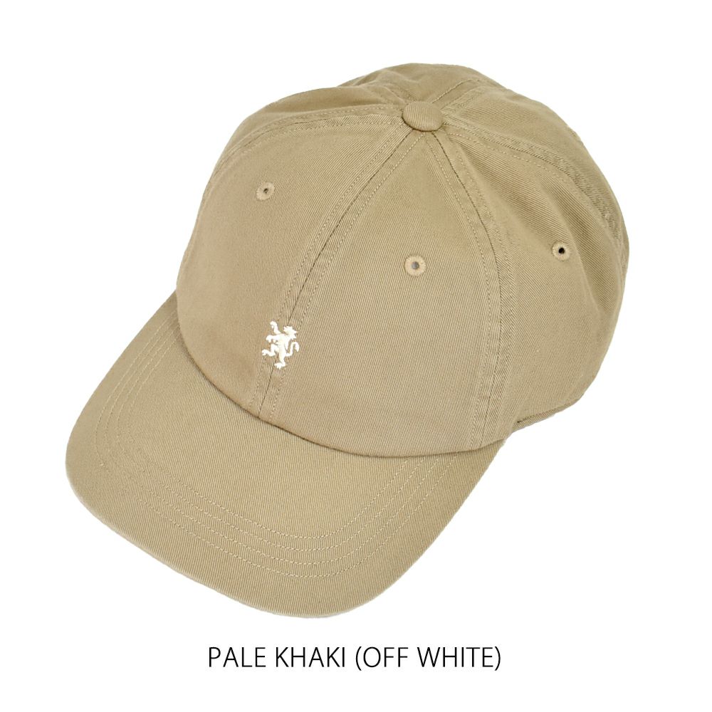 ジムフレックス (GYMPHLEX) 6PANEL CAP コットンチノ 6Pキャップ 帽子 GY-H0313COG PALE KHAKI(OFF WHITE)