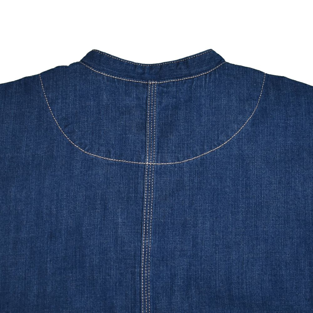 カフェッティ (Cafetty) ワークジャケット デニムジャケット ワークジャケット ノーカラージャケット CF-7192