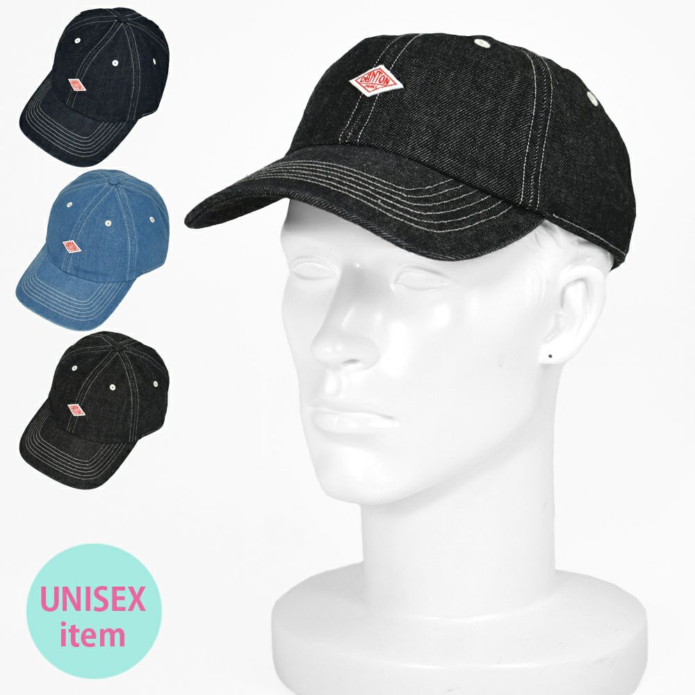 ダントン (DANTON) 6PANEL CAP デニムキャップ 帽子 DT-H0227YMN